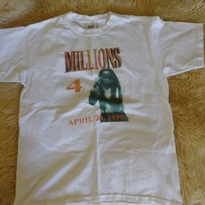 Vintage Mumia Philadelphia activist protest shirt
